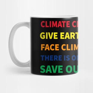 Climate change is real Mug